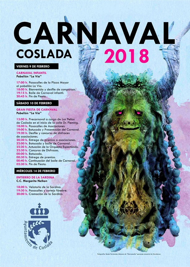 El Carnaval 2018 llega a Coslada con música, baile y mucho colorido.