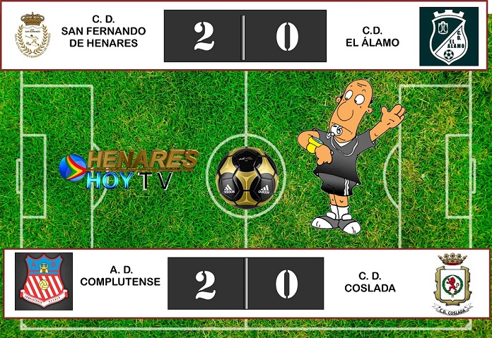 Resultados Jornada 4-03-2018: El CD Coslada pierde fuera, y el CD San Fernando gana en casa.