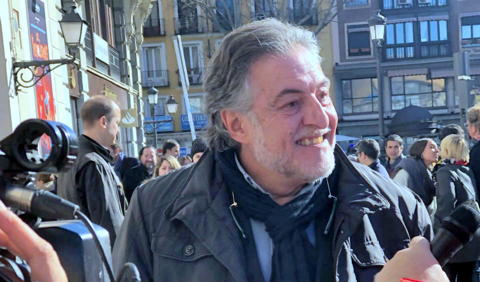 Javier Rodriguez/ en la presentación del candidato a la Alcaldía de Madrid