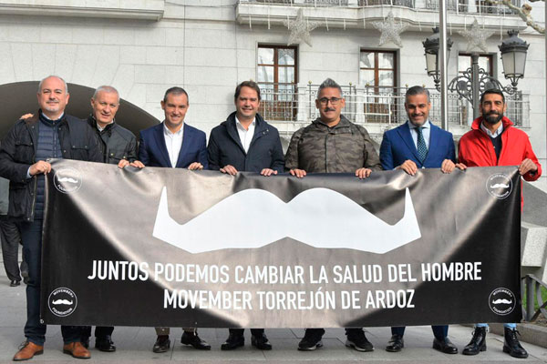 ‘Movember’: El Movimiento Internacional contra el cáncer de próstata que apoya Torrejón.