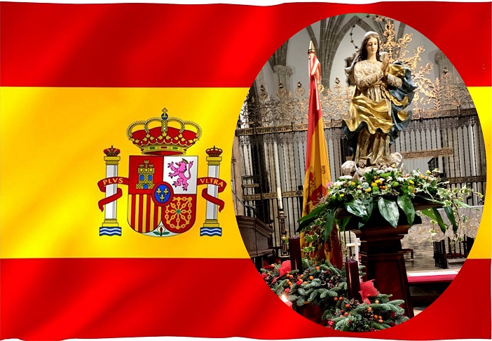 8 de Diciembre: Día de la Inmaculada Concepción, Patrona de España.