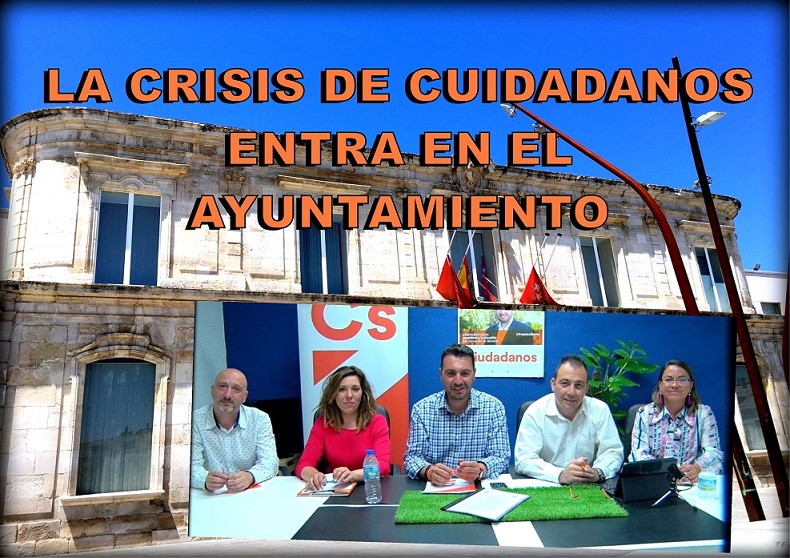 La Crisis de Ciudadanos llega al ayuntamiento de San Fernando de Henares.