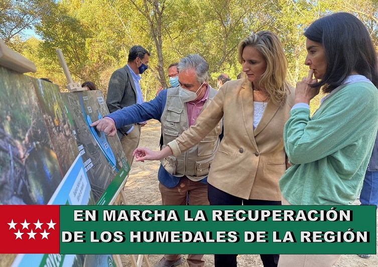 El Gobierno de la Comunidad de Madrid continúa con la recuperación de los humedales de la región.