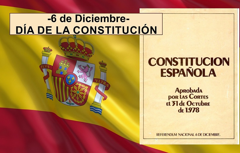 El 6 de Diciembre, Nuestra Constitución cumple 43 años. ¡¡Feliz Día de la Constitución de 1978!!