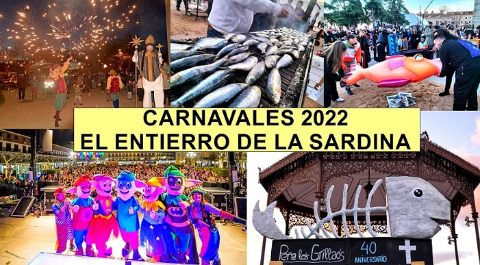 El Entierro de la Sardina pone fin a los carnavales 2022 en los municipios del Corredor del Henares.