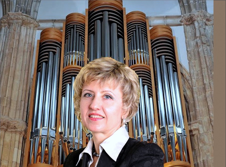 Alcalá: La organista Liudmila Matsyura interpreta obras de L. Boellmann y Lani Smith