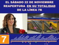 Reapertura Metro 22-11-2025