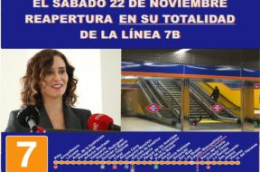 Reapertura Metro 22-11-2025