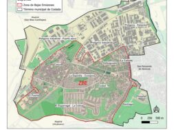 Delimitación de la Zona ZBE sw Coslada